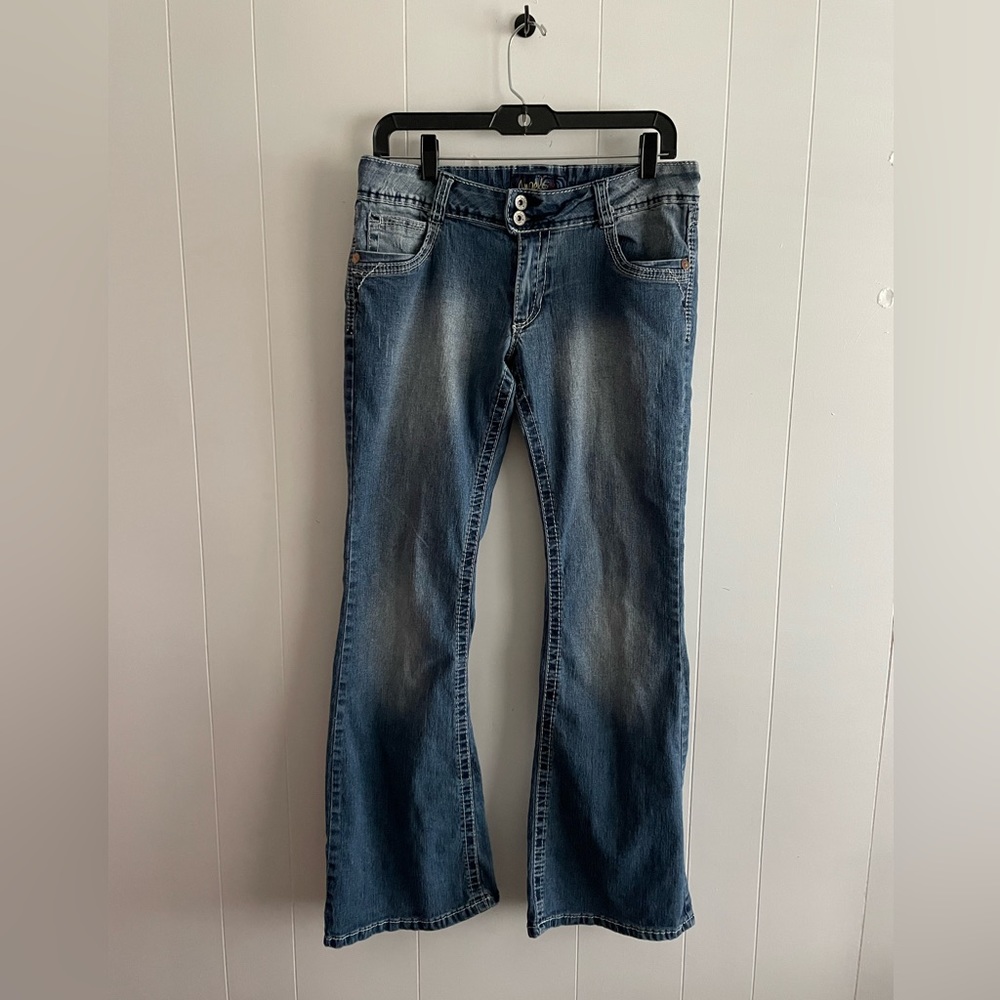 Y2K Angels Low Rise Flare Jeans 😇